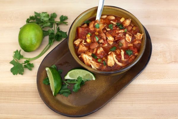 potluck-party-chicken-bean-chili-recipe potluck party chicken bean chili recipe