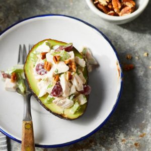 Healthy Eating at Work_Chicken Salad-Stuffed Avocados