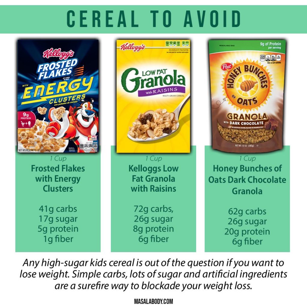 6 healthy cereal for weight loss (2021) - MasalaBody.com