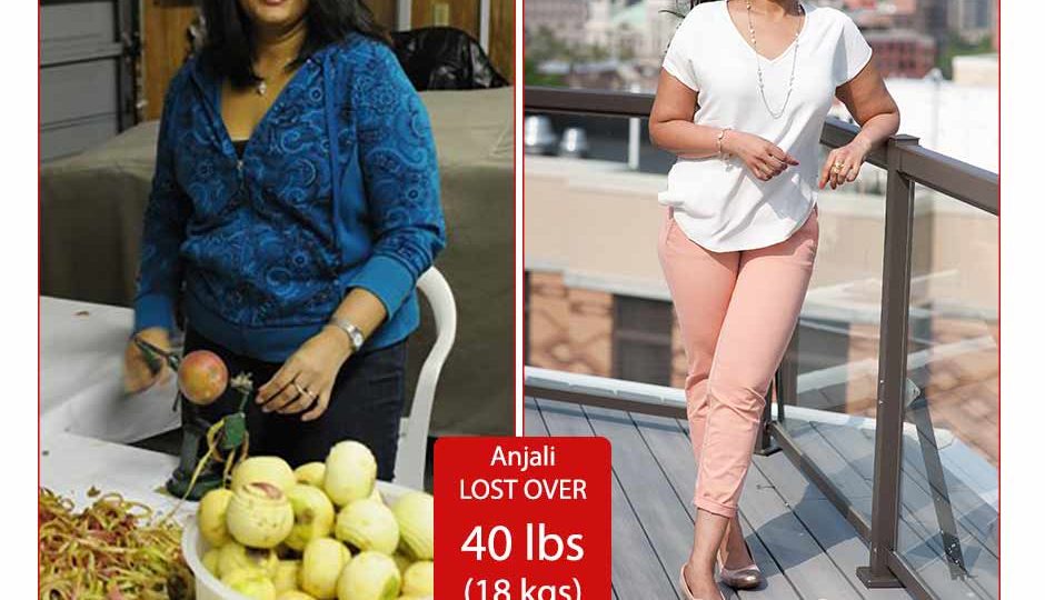 anjali weight loss client