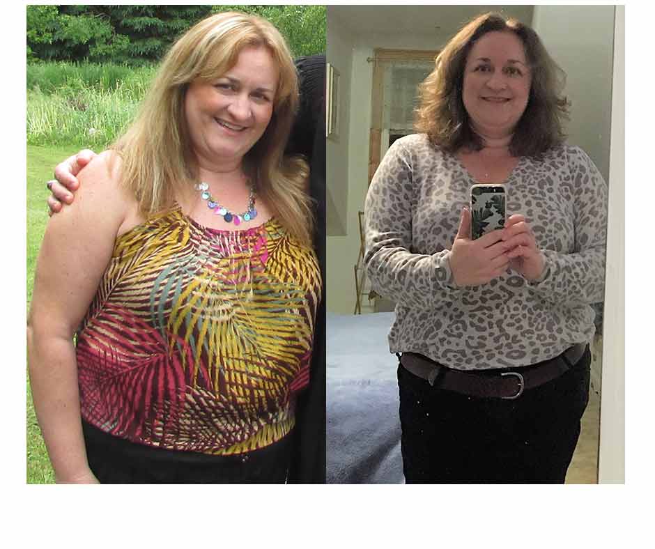 Kelly weight loss client example
