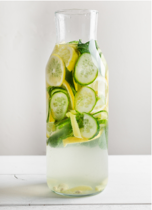 lemon cucumber water