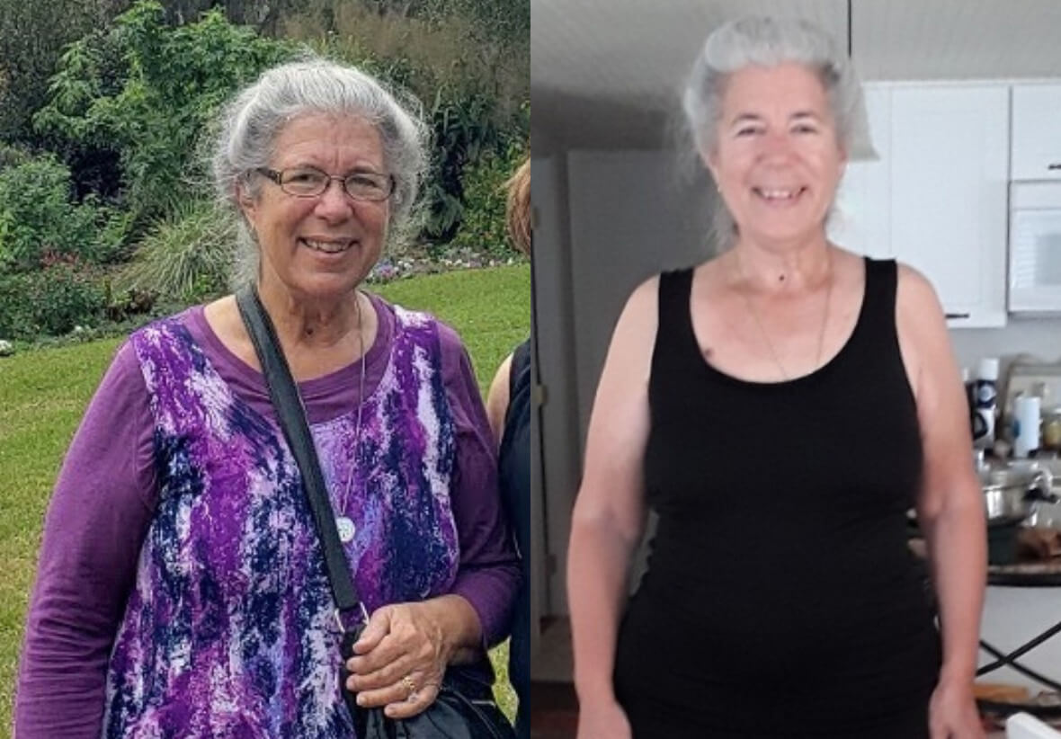 Ann Marie Lost 24 lbs in her 70s and can play with her grandkid again