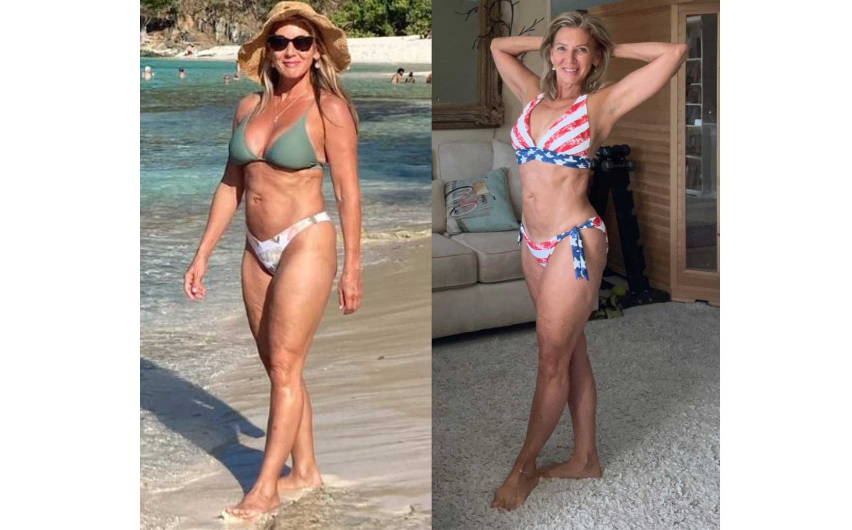 Kari, Age 59, Looks Stunning In A Bikini